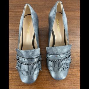 Nine West Sliver Kilted Shoes Sz. 6.5